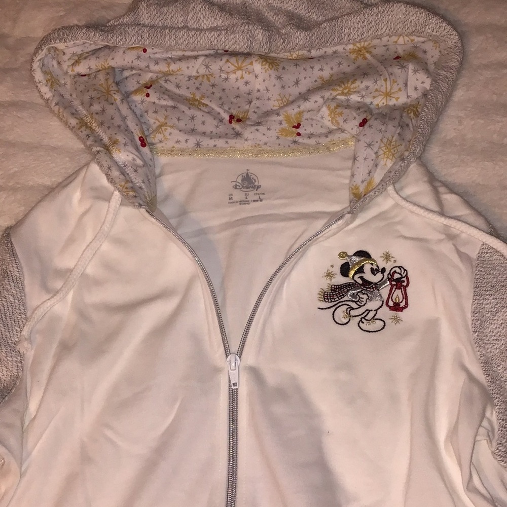 Disney holiday zip sweatshirt - Picture 2 of 3